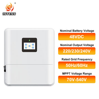 46kW 6kW IP65 Single Phase Solar Inverter 48V Low Voltage Pure Sine Wave MPPT Cabin System